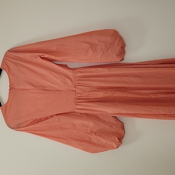 Staud Tangier Maxi Dress Pink Ruched Top Size XS - Picture 10 of 16